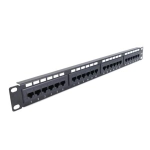 Патч-панель Hypernet 24 порту UTP кат. 5Е 19" PP-KUTP24-NM