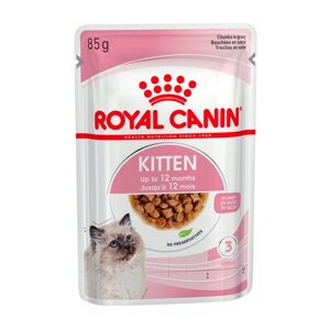 Паучі royal canin kitten instinctive IN GRAVY 85 г (9003579308943) (4058001)