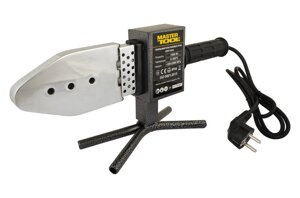 Паяльник для пластикових труб mastertool 20-63 мм 1500 вт 220 V 50 hz 0-300°с IP44 LED (ппт1500)