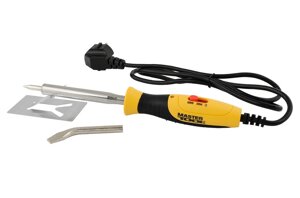 Паяльник електричний регульований MASTERTOOL 30-60 Вт 220 V/50 Hz 400°С Yellow and Black (44-0015)