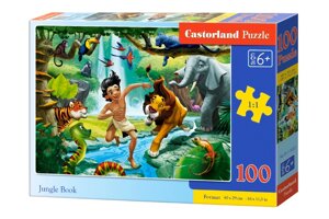 Пазли Castorland Книга Джунглів 100 елементів (В-111022)