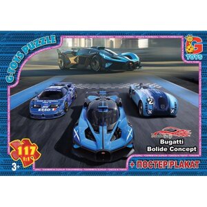 Пазли ТМ G-Toys із серії Dream Garage 117 шт FW767 4824687639614