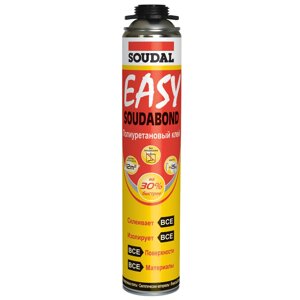 Піна клей п/пістолет soudal soudabond EASY GUN 750 мл