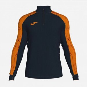 Чоловіча спортивна кофта Joma Elite IX Чорний/Помаранчевий XL (102756.108)