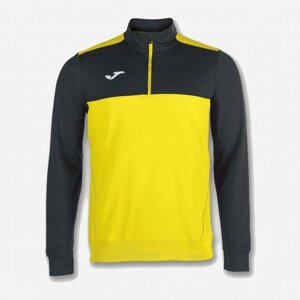 Чоловіча спортивна кофта Joma Winner Чорний/Жовтий M (100947.901)