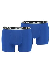 Боксери Head BASIC BOXER 2P - 701202741-006 M Блакитний Чорний