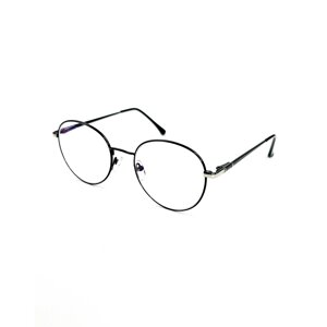 Окуляри для комп'ютера LuckyLOOK Blue Blocker Тишейди жіночі Чорно-сріблястий 713-239