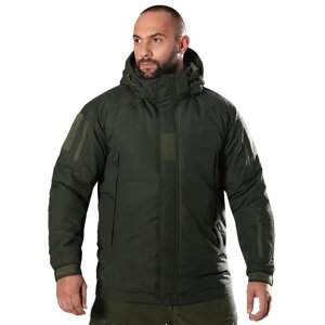 Куртка тактическая мужская зимняя Camotec Defender 7 level 3XL Темно-оливковый