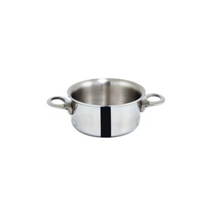 Каструля (міні) для подачі, нержавіюча сталь WINCO 450 мл, 9,35 см (кришка 00981) (00979))