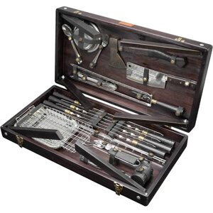 Набор шампуров Viking Create Валькірія Черно-коричневый 39 предметов (WC-001)