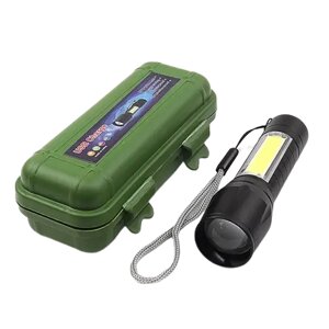 Кемпінговий ручний ліхтарик на акумуляторі Bailong BL-511 COB у кейсі (1756375766)