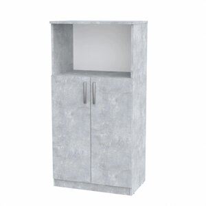 Шафа офісна Компаніт КШ 15 60,4х37х120 см Бетон