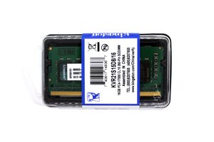 Оперативна пам'ять Kingston SODIMM DDR4-2133 16384MB PC4-17000 (KVR21S15D8/16)