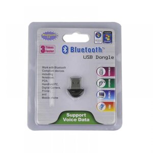 Bluetooth-адаптер USB AnyCast блютуз ресивер Bluetooth 2.0 Dongle Black (av198-hbr)
