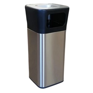 Урна з попільничкою JAH 25 л Срібний металік