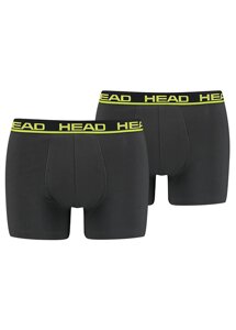 Боксери Head BASIC BOXER 2P - 701202741-009 M Графітовий Жовтий