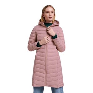 Жіноче пальто No brand 313939-P 44 Пудра (91436915)