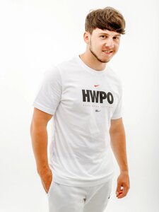 Чоловіча футболка Nike M NK DFC TEE MF HWPO Білий 2XL (7dDA1594-100 2XL)