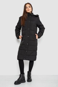 Куртка женская демисезонная удлиненная AGER Черный 207R006 XXL (113350_825829)