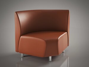 Кутовий елемент Актив Sentenzo 700x700x900 Світло-коричневий