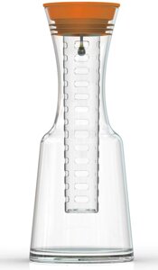 Графін для напоїв ZestGlass 1100 мл orange cap DP83523 Pasabahce