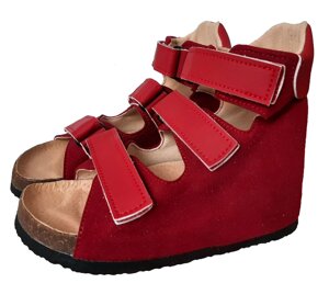 Ортопедические сандалии Foot Care FC-112 размер 34 красные