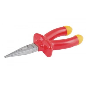 Щипці прямі 160 мм діелектричні хром-ванадій CrV6150 HRC 50~55 MASTERTOOL GM (27-2160)