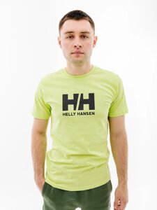 Чоловіча футболка HELLY HANSEN HH LOGO T-SHIRT Салатовий XL (7d33979-395 XL)