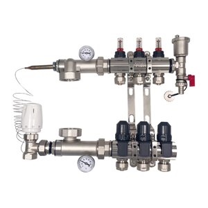 Колекторна група Remi на 3 виходи