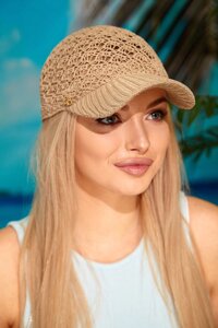 В'язана бейсболка «Tipster» (4960) Braxton темно-бежевий