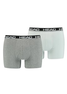 Боксери Head BASIC BOXER 2P - 701202741-012 XXL Сірий