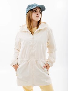 Жіноча куртка HELLY HANSEN W ESSENCE MID RAIN COAT Бежевий XS (7d53971-047 XS)