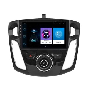 Штатна магнітола Lesko для Ford Focus 3 ( 2011-2019гг. ) 9" 1+16Gb Wi-Fi Optima GPS Android