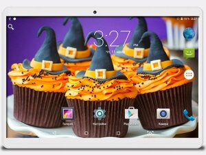 Планшет-телефон Hoozo MT116 2GB RAM Silver + Чохол-книжка + Карта пам'яті 64GB
