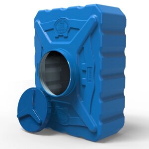 Бочка пластикова 200 л тришарова харчова Рото Європласт