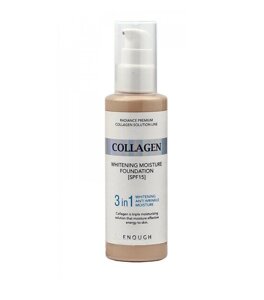 Тональний крем для обличчя Enough Collagen Whitening Moisture Foundation SPF15 23 100 мл (8809605870856)