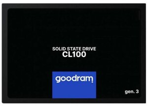 SSD накопичувач Goodram CL100 960 GB GEN. 3 SATAIII TLC (SSDPR-CL100-960-G3) (6576941)