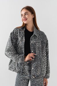 Куртка жіноча Zeo Basic 4407-K XL Чорно-бежевий (2000990618030)
