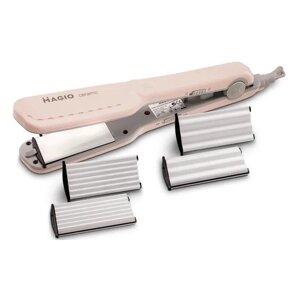 Праска для волосся випрямляч щипці гофрі MAGIO МG-175P Pink