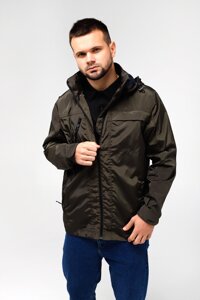 Куртка вітровка тактична Combat YM1 MU L Хакі (2000989226734)