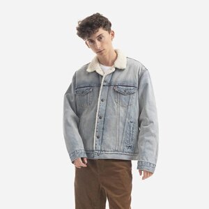 Куртка чоловіча Levi's Type 3 Sherpa M Блакитний (16365-0070)