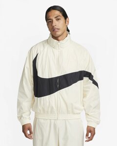 Куртка чоловіча Nike Swoosh M Чорно-білий (FB7877-113)
