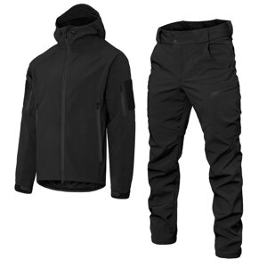 Костюм военный штормовой No Brand Softshell Gen. II 3XL Черный