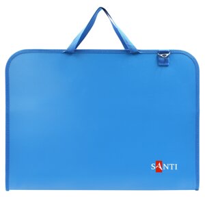 Папка-портфель Santi А3 для ескізів 49,7х37х3 см Блакитний (492283)