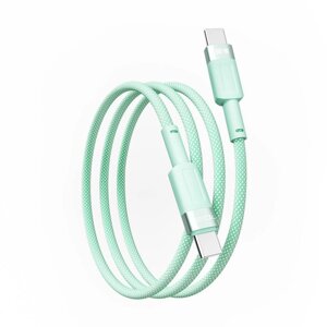 Кабель для заряджання USB Ridea RC-CP43 ColorPro Type-C to Type-C 60W 20V/3A 1.2 м Зелений
