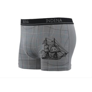 Чоловічі труси стрейчеві INDENA 4XL 52-54 85123 Сірий (SK001415)