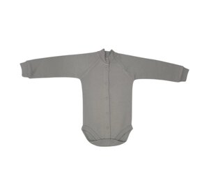 Боди на застежке для мальчика Лио 68 см Серый (4877297)