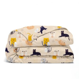 Підковдра полуторна Cosas Cats CS2 160х220 см Різнокольорова