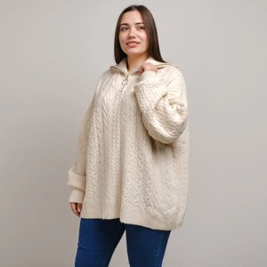 Светр жіночий Fashion 341581 One Size Бежевий (341581_one-size)
