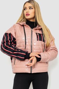 Куртка женская демисезонная пудровый 102R5222 Ager XXL-XXXL
